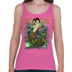 PRINTFASHION Sellő - Női atléta - Rózsaszín