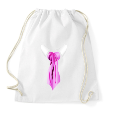 PRINTFASHION Selyem nyakkendő - Sportzsák, Tornazsák - Fehér tornazsák