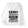 PRINTFASHION Senki sem tökéletes, de a borászok... - Sportzsák, Tornazsák - Fehér