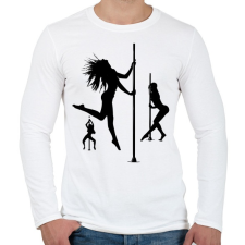 PRINTFASHION sexy woman.45 - Férfi hosszú ujjú póló - Fehér férfi póló