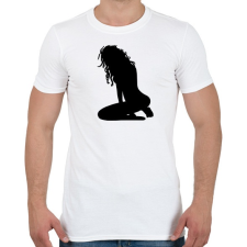 PRINTFASHION sexy woman. - Férfi póló - Fehér férfi póló