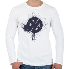 PRINTFASHION sgb1bk.png - Férfi hosszú ujjú póló - Fehér férfi póló