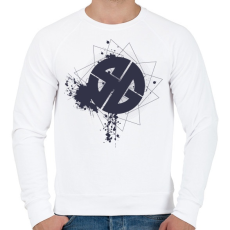 PRINTFASHION sgb1bk.png - Férfi pulóver - Fehér