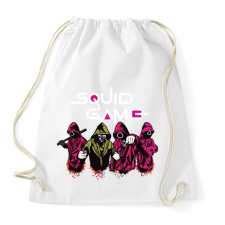 PRINTFASHION Sguid game - Nyerd meg az életed N9 - Sportzsák, Tornazsák - Fehér tornazsák
