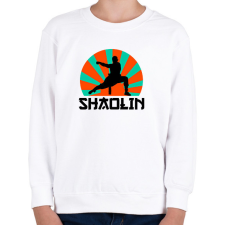 PRINTFASHION SHAOLIN - Gyerek pulóver - Fehér gyerek pulóver, kardigán