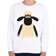 PRINTFASHION Shaun - Gyerek pulóver - Fehér gyerek pulóver, kardigán