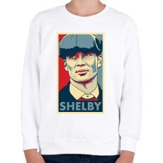 PRINTFASHION Shelby - Gyerek pulóver - Fehér