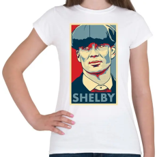 PRINTFASHION Shelby - Női póló - Fehér