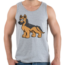 PRINTFASHION Shepherd - Férfi atléta - Sport szürke atléta, trikó