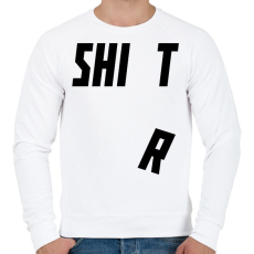 PRINTFASHION SHI T - Férfi pulóver - Fehér