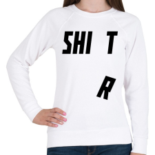PRINTFASHION SHI T - Női pulóver - Fehér női pulóver, kardigán