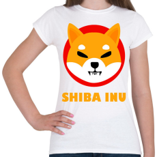 PRINTFASHION Shiba inu 01 - Női póló - Fehér