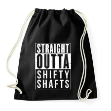PRINTFASHION SHIFTY SHAFTS - Sportzsák, Tornazsák - Fekete tornazsák