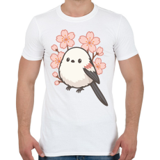 PRINTFASHION Shima Enaga - Férfi póló - Fehér