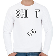 PRINTFASHION Shirt - Férfi pulóver - Fehér férfi pulóver, kardigán