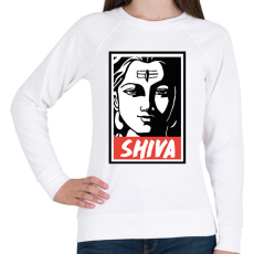 PRINTFASHION Shiva - Női pulóver - Fehér