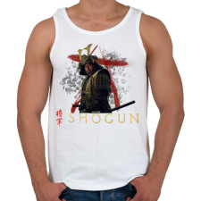 PRINTFASHION Shogun - Férfi atléta - Fehér atléta, trikó