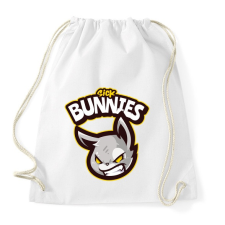 PRINTFASHION Sick Bunnies - Sportzsák, Tornazsák - Fehér tornazsák