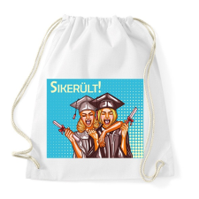PRINTFASHION Sikerült - Popart - Sportzsák, Tornazsák - Fehér tornazsák
