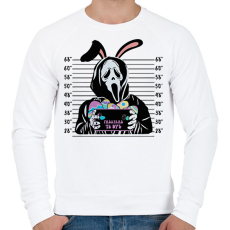 PRINTFASHION Sikoly húsvét - Férfi pulóver - Fehér
