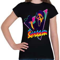 PRINTFASHION Sikoly - Női póló - Fekete