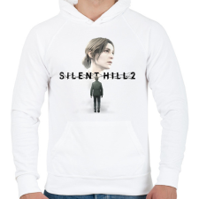 PRINTFASHION Silent Hill 2 - Férfi kapucnis pulóver - Fehér férfi pulóver, kardigán