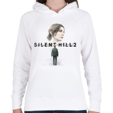 PRINTFASHION Silent Hill 2  - Női kapucnis pulóver - Fehér