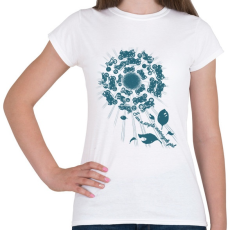 PRINTFASHION SIMPLE - Női póló - Fehér