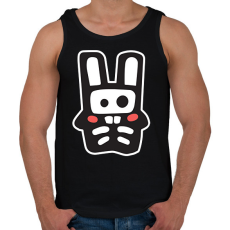 PRINTFASHION sims.bunny - Férfi atléta - Fekete