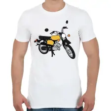 PRINTFASHION simson - Férfi póló - Fehér férfi póló