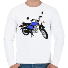 PRINTFASHION simson - Férfi pulóver - Fehér férfi pulóver, kardigán