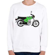 PRINTFASHION Simson - Gyerek pulóver - Fehér gyerek pulóver, kardigán