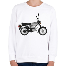 PRINTFASHION simson - Gyerek pulóver - Fehér gyerek pulóver, kardigán