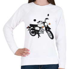 PRINTFASHION simson - Női pulóver - Fehér