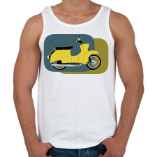 PRINTFASHION simson schwalbe2 - Férfi atléta - Fehér atléta, trikó