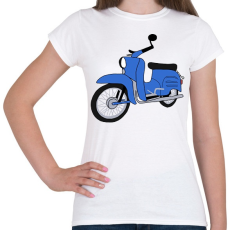 PRINTFASHION Simson schwalbe  - Női póló - Fehér