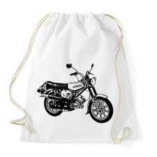 PRINTFASHION simson - Sportzsák, Tornazsák - Fehér tornazsák