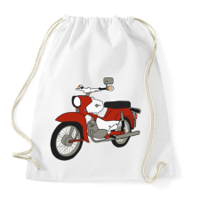 PRINTFASHION Simson Star - Sportzsák, Tornazsák - Fehér tornazsák