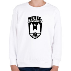 PRINTFASHION Simson Suhl Mopedsport Schwalbe Logó (v.2) - Gyerek pulóver - Fehér