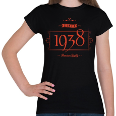 PRINTFASHION since-1938-red-black - Női póló - Fekete