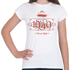 PRINTFASHION since-1949-red-black - Női póló - Fehér