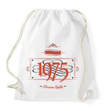 PRINTFASHION since-1975-red-black - Sportzsák, Tornazsák - Fehér tornazsák