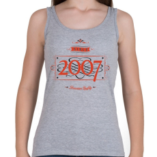 PRINTFASHION since-2007-red-black - Női atléta - Sport szürke