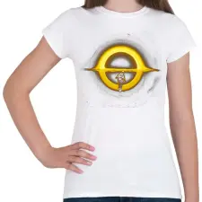 PRINTFASHION singularity - Női póló - Fehér női póló