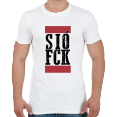 PRINTFASHION Siófck - Férfi póló - Fehér