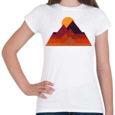 PRINTFASHION Sivatag 1 - Női póló - Fehér