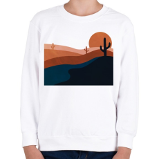 PRINTFASHION Sivatag 3 - Gyerek pulóver - Fehér