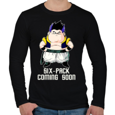 PRINTFASHION SIX -PACK COMING SOON - Férfi hosszú ujjú póló - Fekete