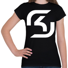 PRINTFASHION Sk logo - Női póló - Fekete női póló