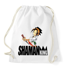 PRINTFASHION SK Yoh Asakura - Sportzsák, Tornazsák - Fehér tornazsák